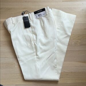Lauren Ralph Lauren Cream Tailored Dress Pants Boys
